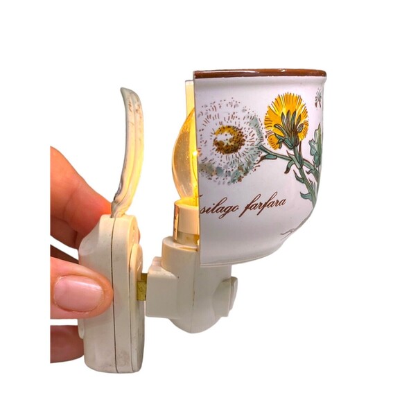 Villeroy And Boch Botanical Cup Handmade Nightlight Plug In Flowers Floral - Picture 5 of 13